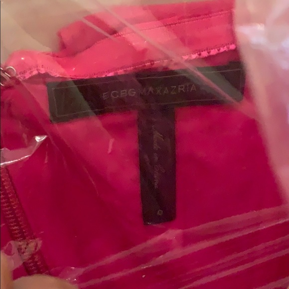 Bcbg strapless pink dress. Worn once to a wedding. - Picture 5 of 5